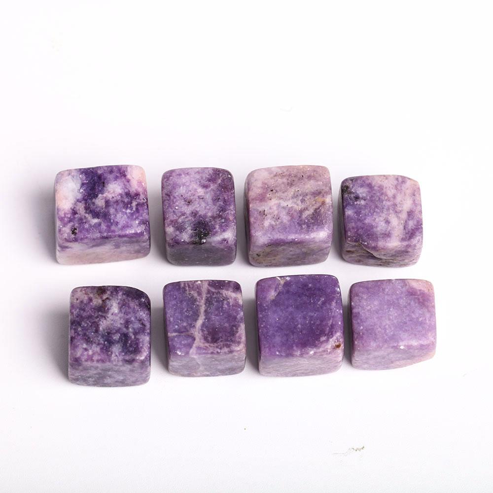 0.1kg Purple Mica Crystal Cubes bulk tumbled stone Best Crystal Wholesalers