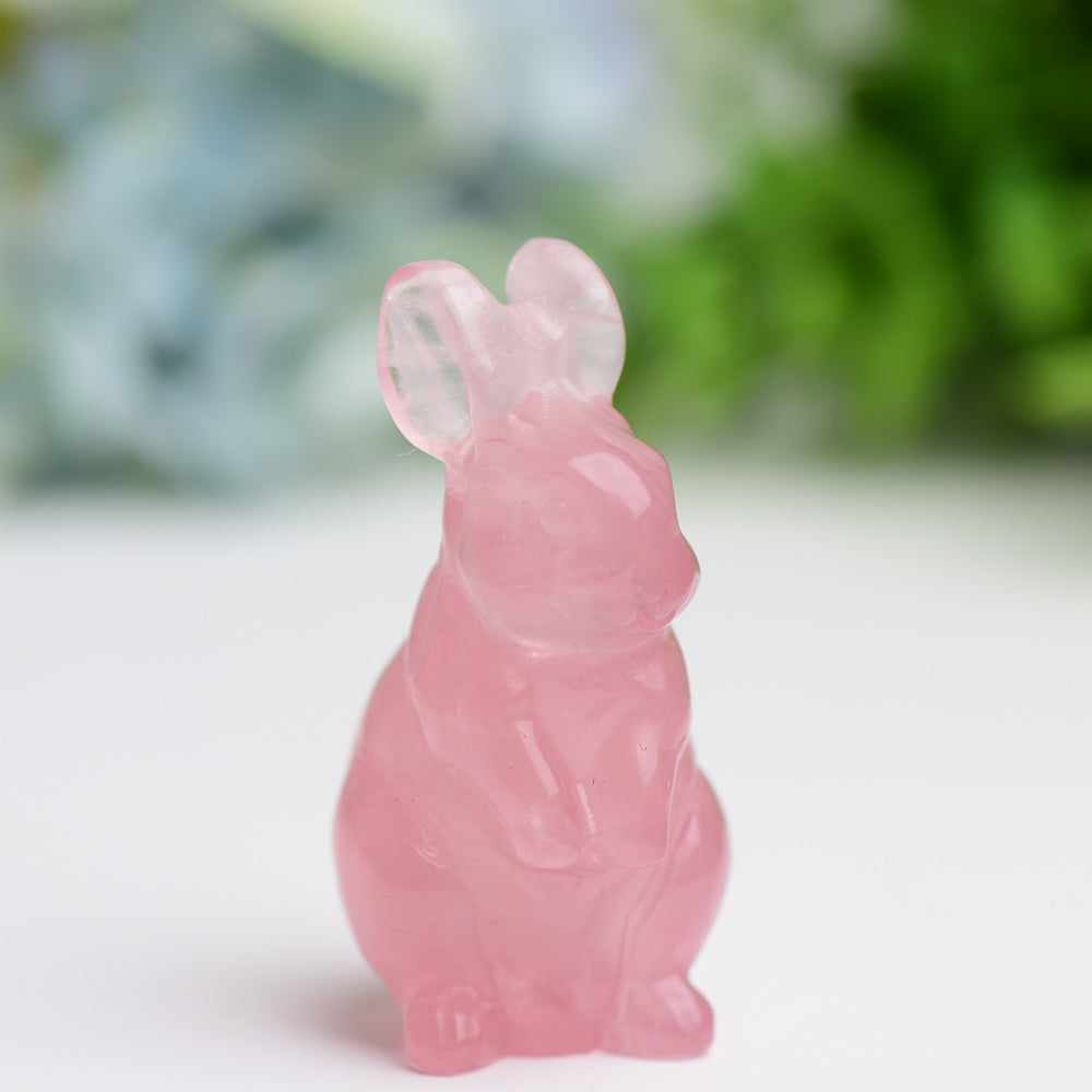 2.2" Rabbit Crystal Carving Animal Bulk Best Crystal Wholesalers