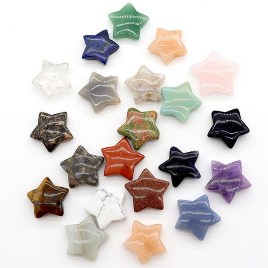 Healing Stones Crystals Star Shape Carving Best Crystal Wholesalers