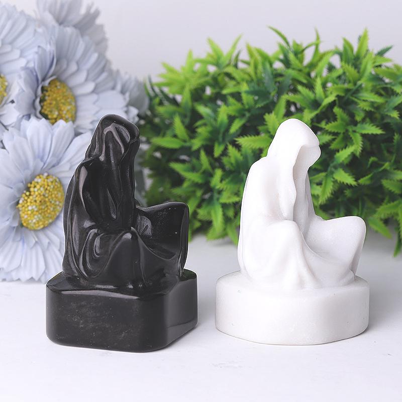 2.1-3.4" Wizard Crystal Carvings for Halloween Best Crystal Wholesalers
