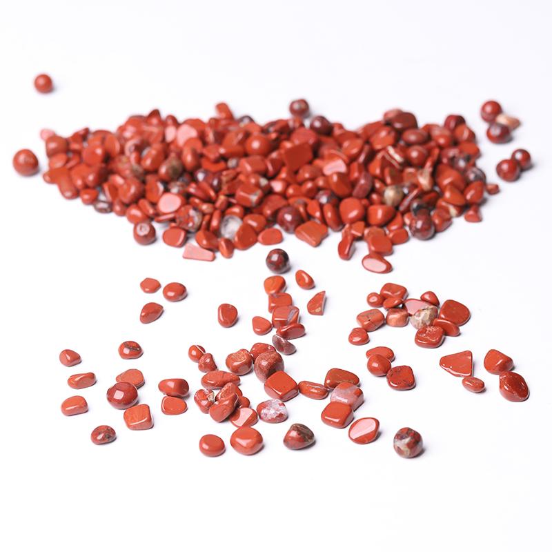 0.1kg 5-7mm Red Jasper Chips for Healing Crystal Chips Best Crystal Wholesalers