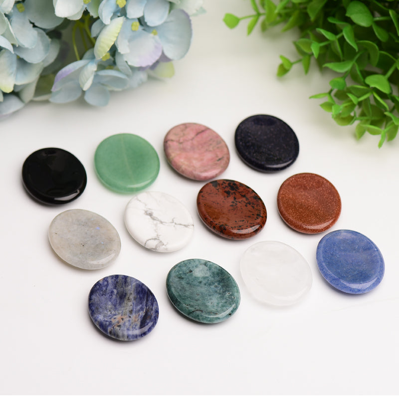 1.8" Mixed Crystal Worry Stone Bulk Crystal wholesale suppliers