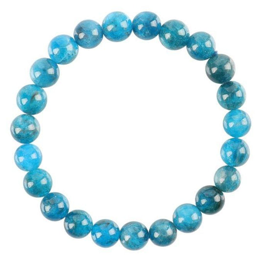 8mm Blue Apatite Bracelet Best Crystal Wholesalers