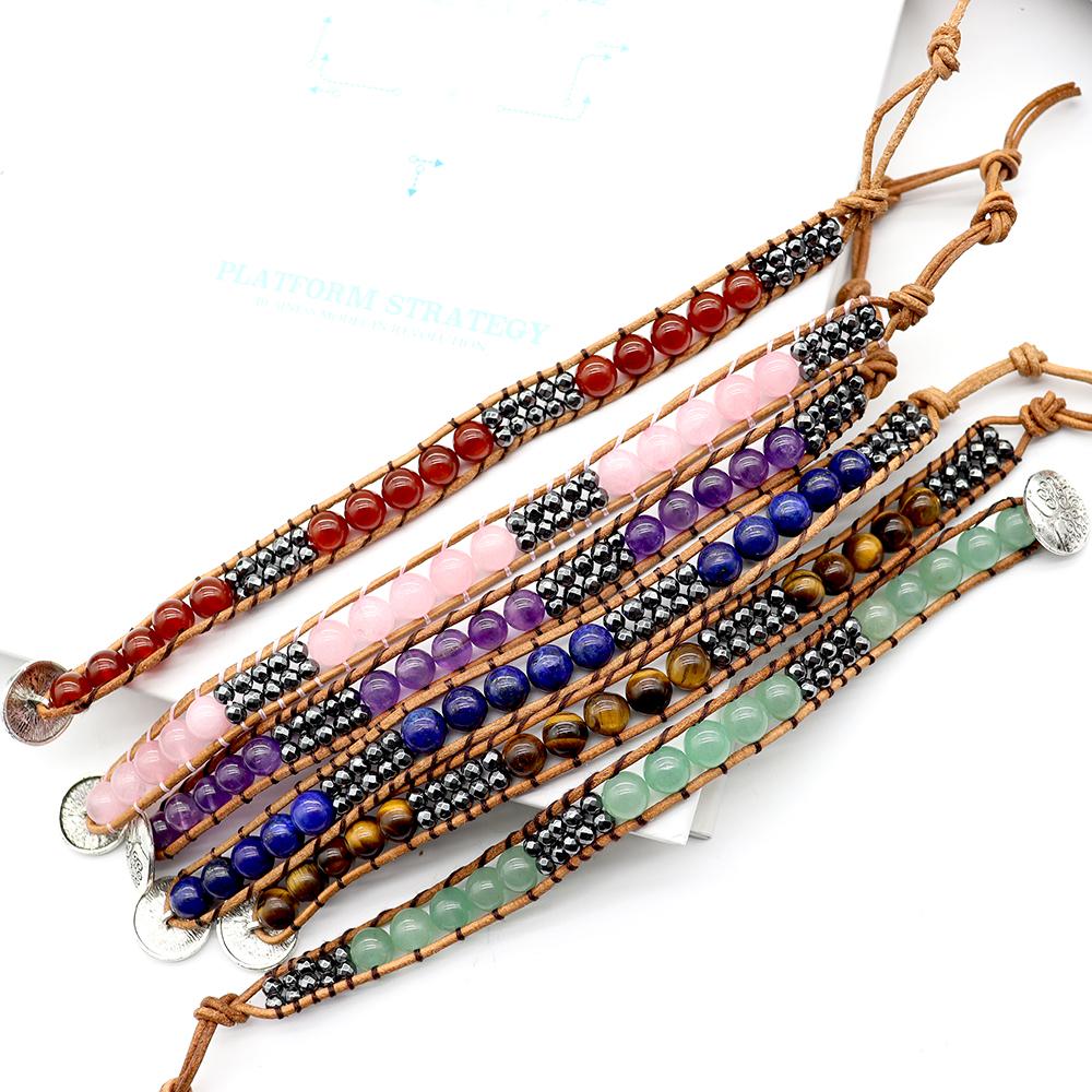 Hand-knitted Crystal Stone Bracelets Best Crystal Wholesalers