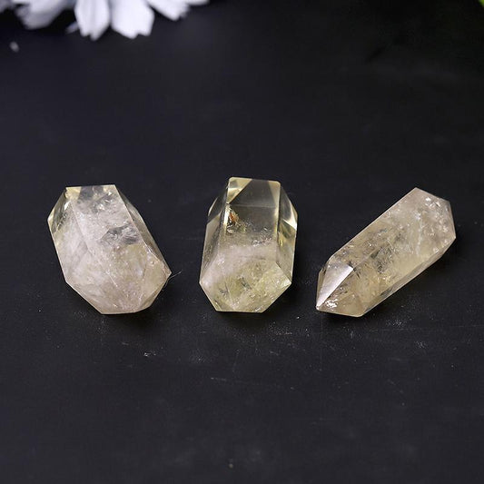 Natural Citrine Crystal Double Terminated Towers Points Bulk Healing Wand Best Crystal Wholesalers