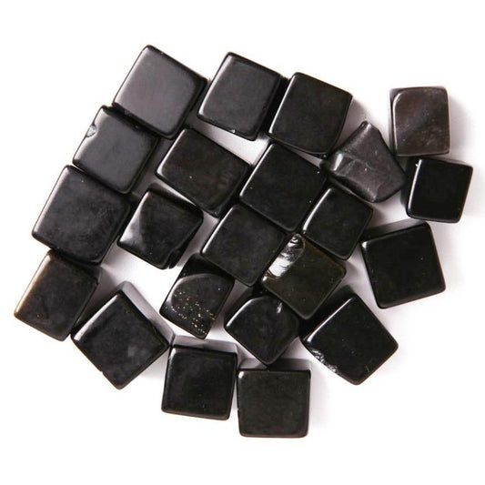 0.1kg Black Obsidian Crystal Cubes bulk tumbled stone Shape Stone Best Crystal Wholesalers