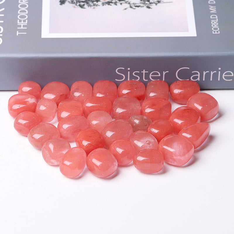 0.1kg Red Melting Crystal Cubes bulk tumbled stone Best Crystal Wholesalers