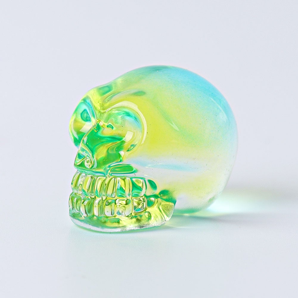 1" Aura Skull Angel Crystal Carvings (Random sending color) Best Crystal Wholesalers
