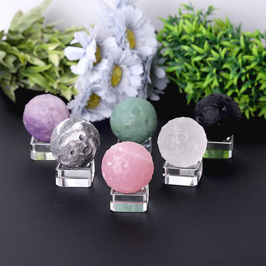 2" Planet Crystal Sphere Best Crystal Wholesalers