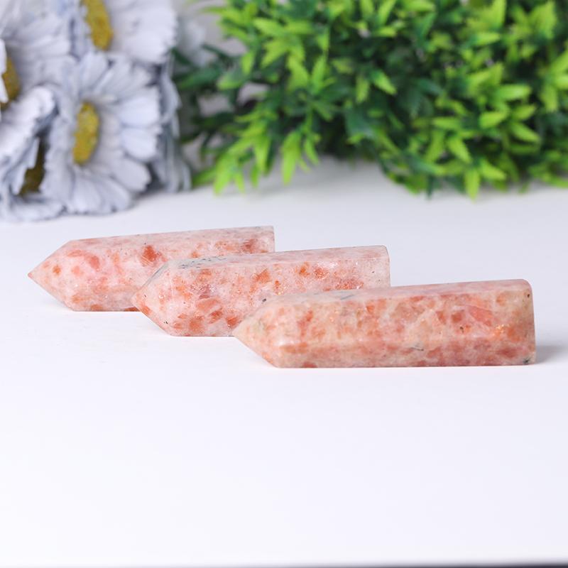 High Quality Gold Sunstone Towers Points Bulk for Decoration Best Crystal Wholesalers