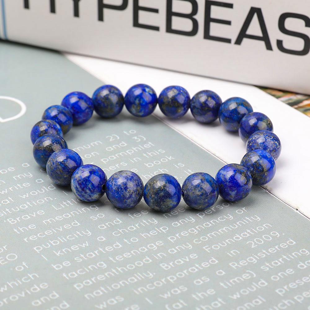 10mm Lapis Bracelet Best Crystal Wholesalers