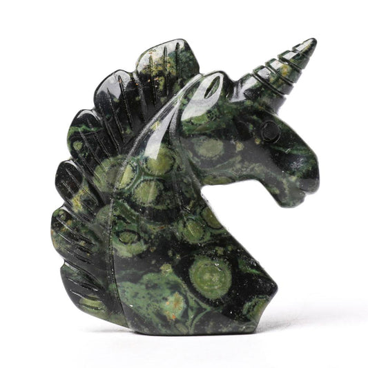 2.0" Kambaba Unicorn Crystal Carvings Best Crystal Wholesalers