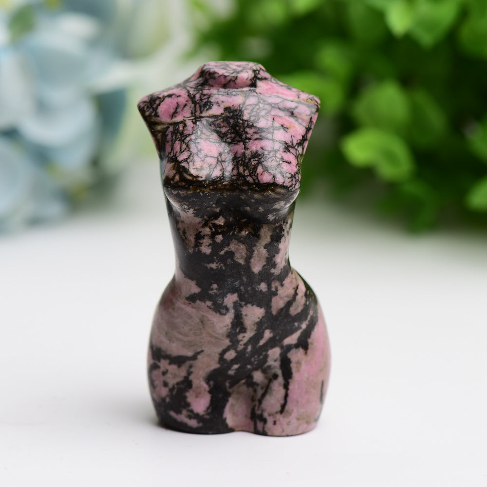 3.0" Mixed Crystal Woman Body Model Crystal Carving Bulk Best Crystal Wholesalers