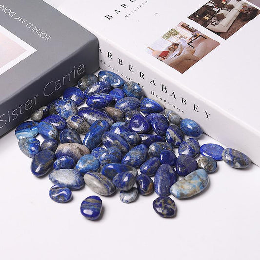 0.1kg 20mm-35mm lapis lazuli bulk tumbled stone Best Crystal Wholesalers