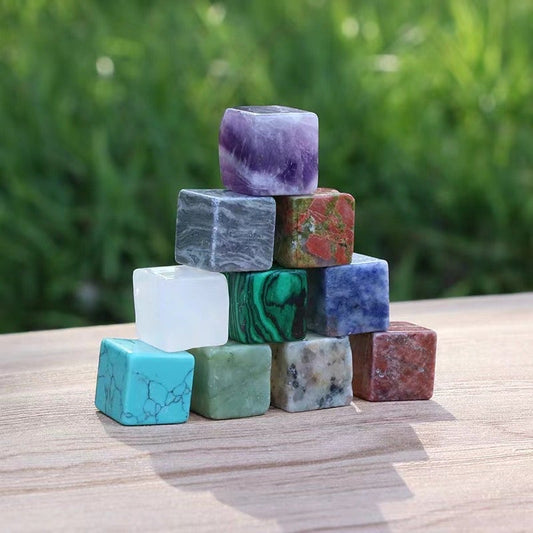 Mixed Crystal Cubes Box Crystal bulk tumbled stone wholesale suppliers