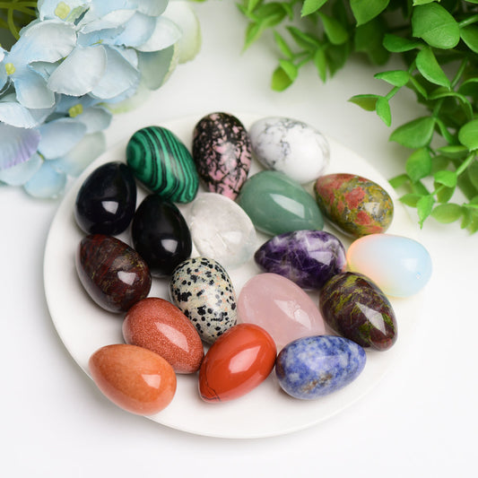 1.0 Mixed Crystal Mini Eggs Crystal Carving Bulk Best Crystal Wholesalers