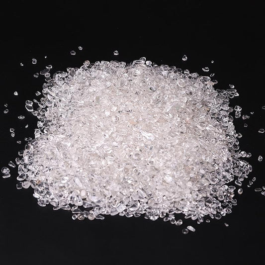0.1kg High Quality Natural Clear Quartz Chips Crystal Chips for Decoration Best Crystal Wholesalers