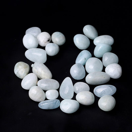 0.1kg Aqumarine bulk tumbled stone Best Crystal Wholesalers