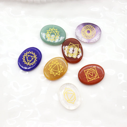 7 Chakra Worry Stones Bulk Best Crystal Wholesalers