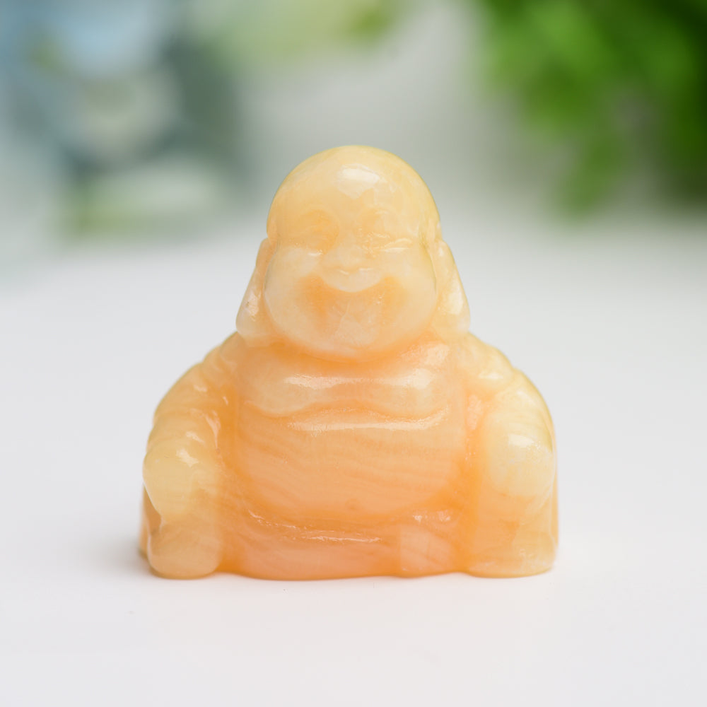 1.4" Mixed Crystal Buddha Crystal Carving Free Form Model Bulk Best Crystal Wholesalers