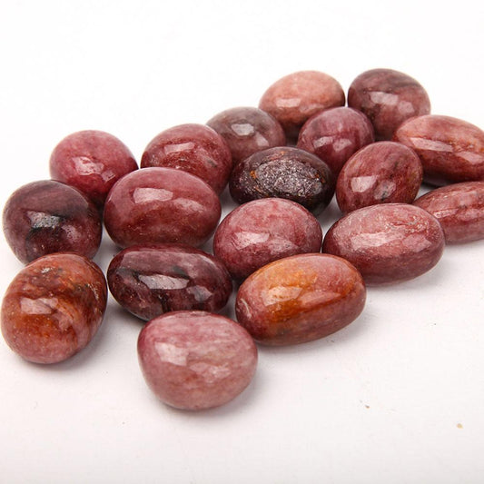 0.1kg Strawberry Quartz bulk tumbled stone Best Crystal Wholesalers