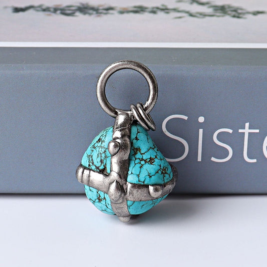 1.8" Turquoise Pendant for DIY Best Crystal Wholesalers