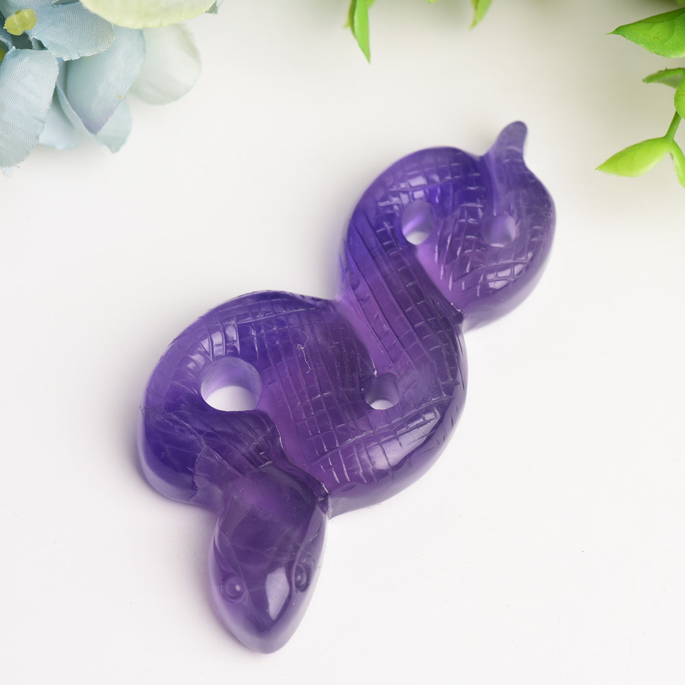 4.0" Snake Crystal Carving Animal Bulk Best Crystal Wholesalers