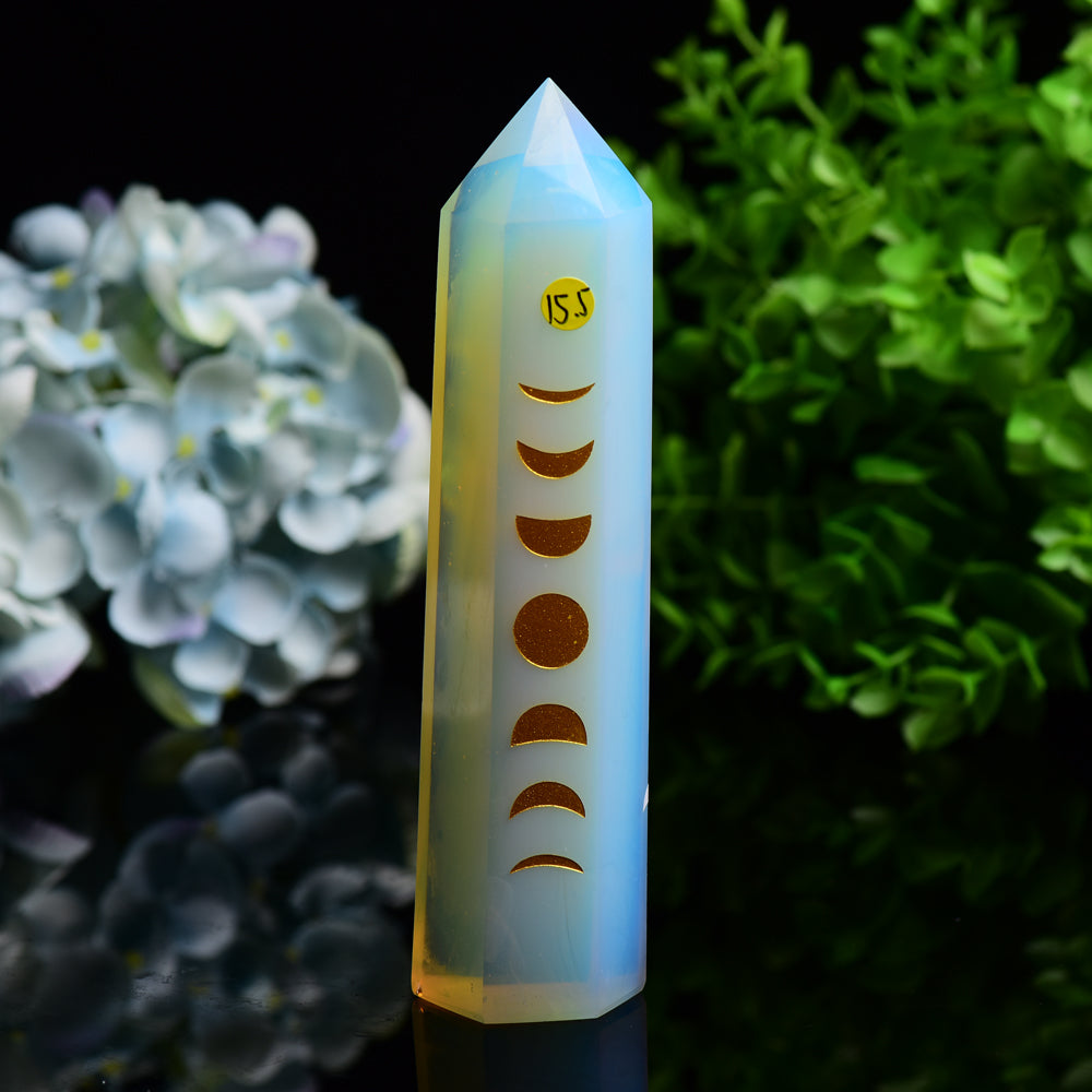 6.0"-8.0" Opalite Chakra Crystal Tower Bulk WholesaleBest Crystal Wholesalers