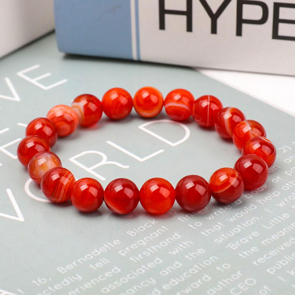 10.5mm Sardonyx Bracelet Best Crystal Wholesalers