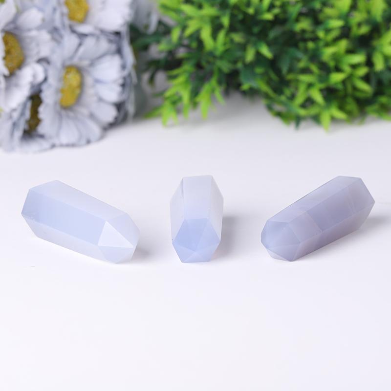 Blue Chalcedony Towers Points Bulk Best Crystal Wholesalers