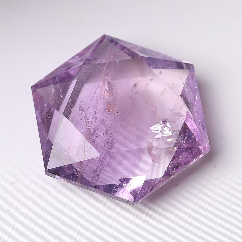 1" Crystal Hexagon Pocket Stone for Pendant for DIY Best Crystal Wholesalers