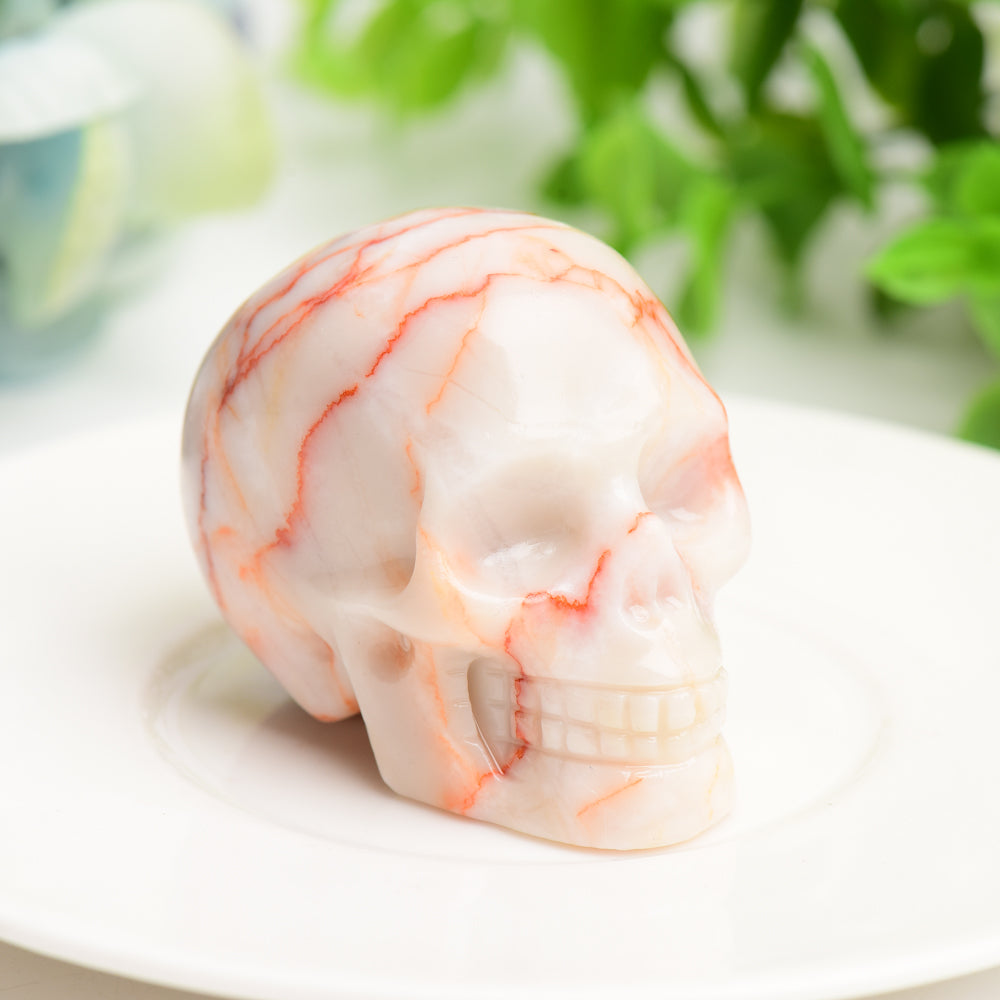 Mixed Crystal Skull Carving for Halloween Bulk Wholesale