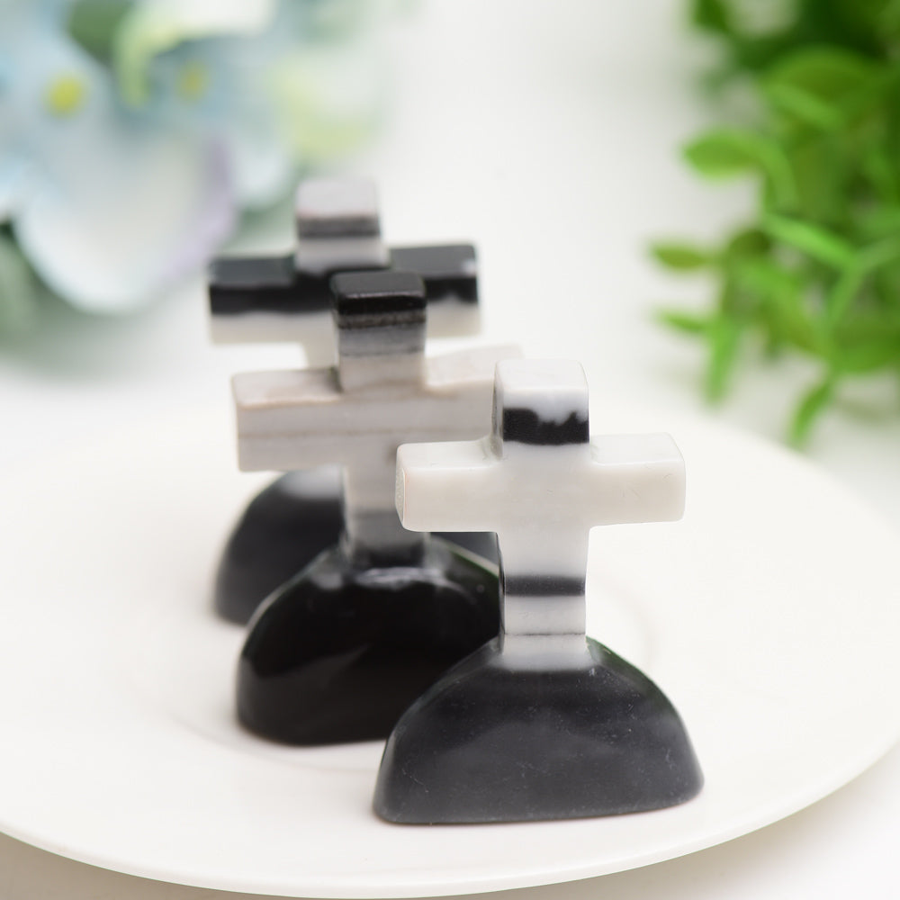 2.0" Jade Tomb Carving for Halloween Decor Bulk Wholesale