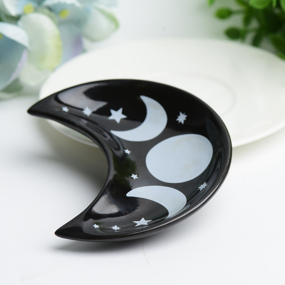 4.0" Ceramic Moon Bowl Bulk Wholesale
