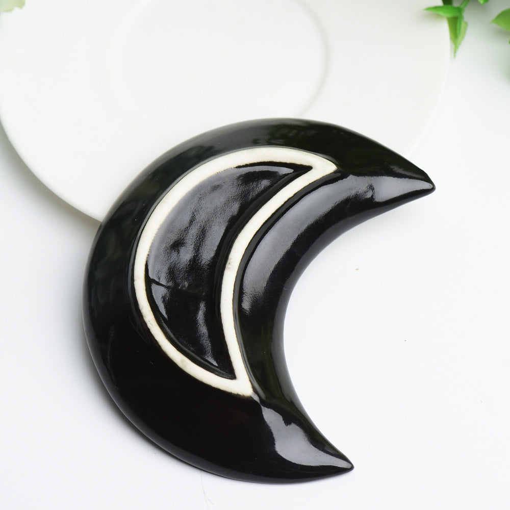 4.0" Ceramic Moon Bowl Bulk Wholesale