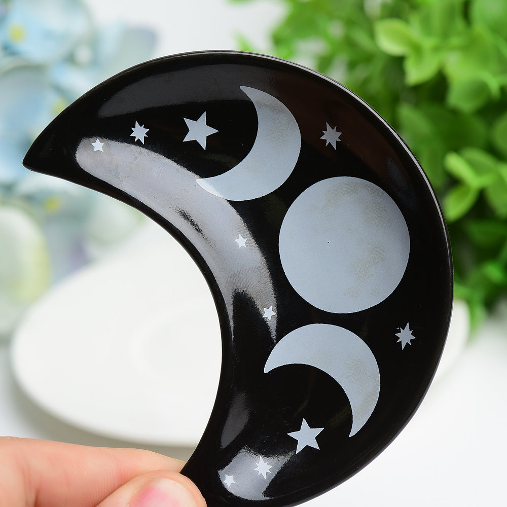 4.0" Ceramic Moon Bowl Bulk Wholesale