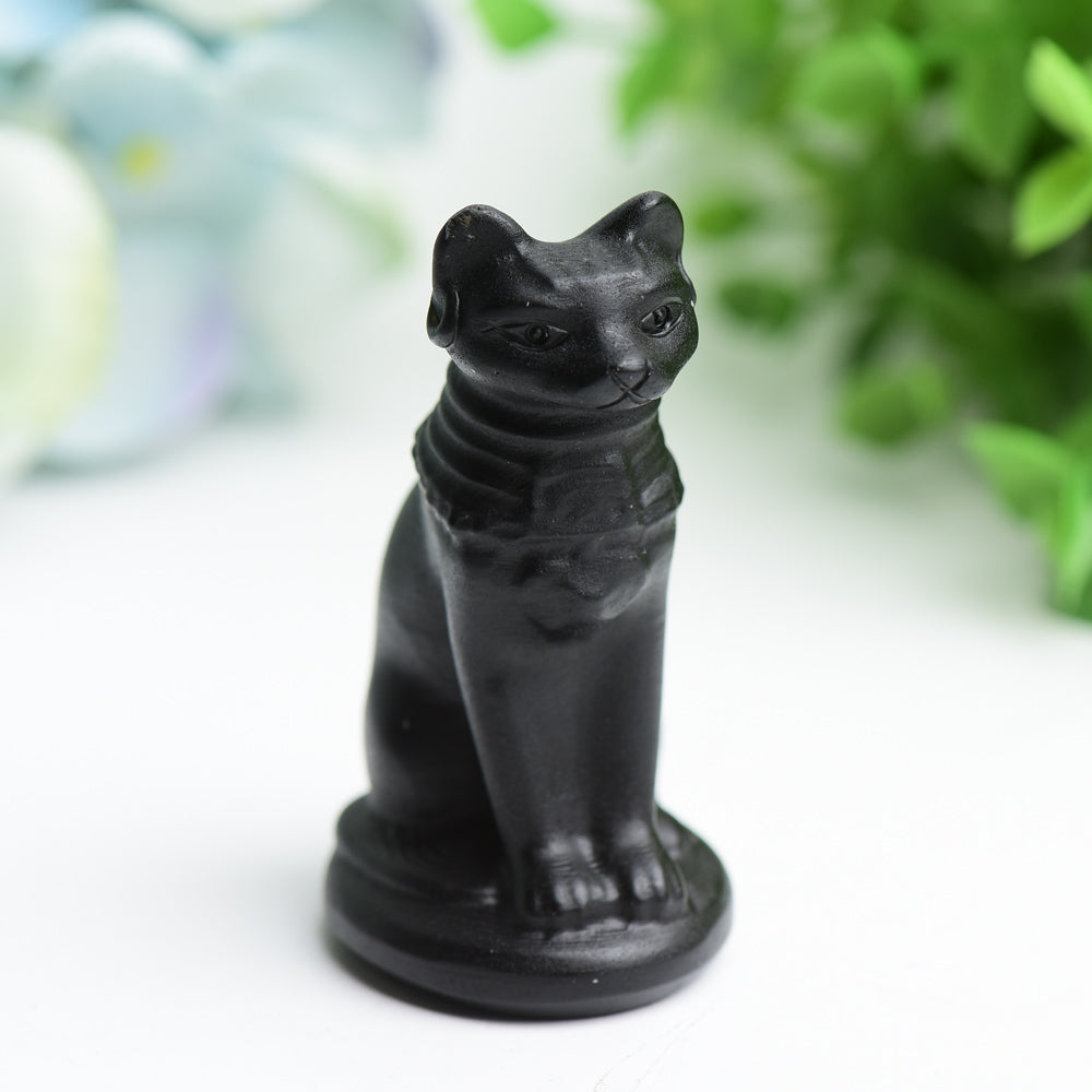 Black Obsidian Cartoon Carvings Bulk Wholesale