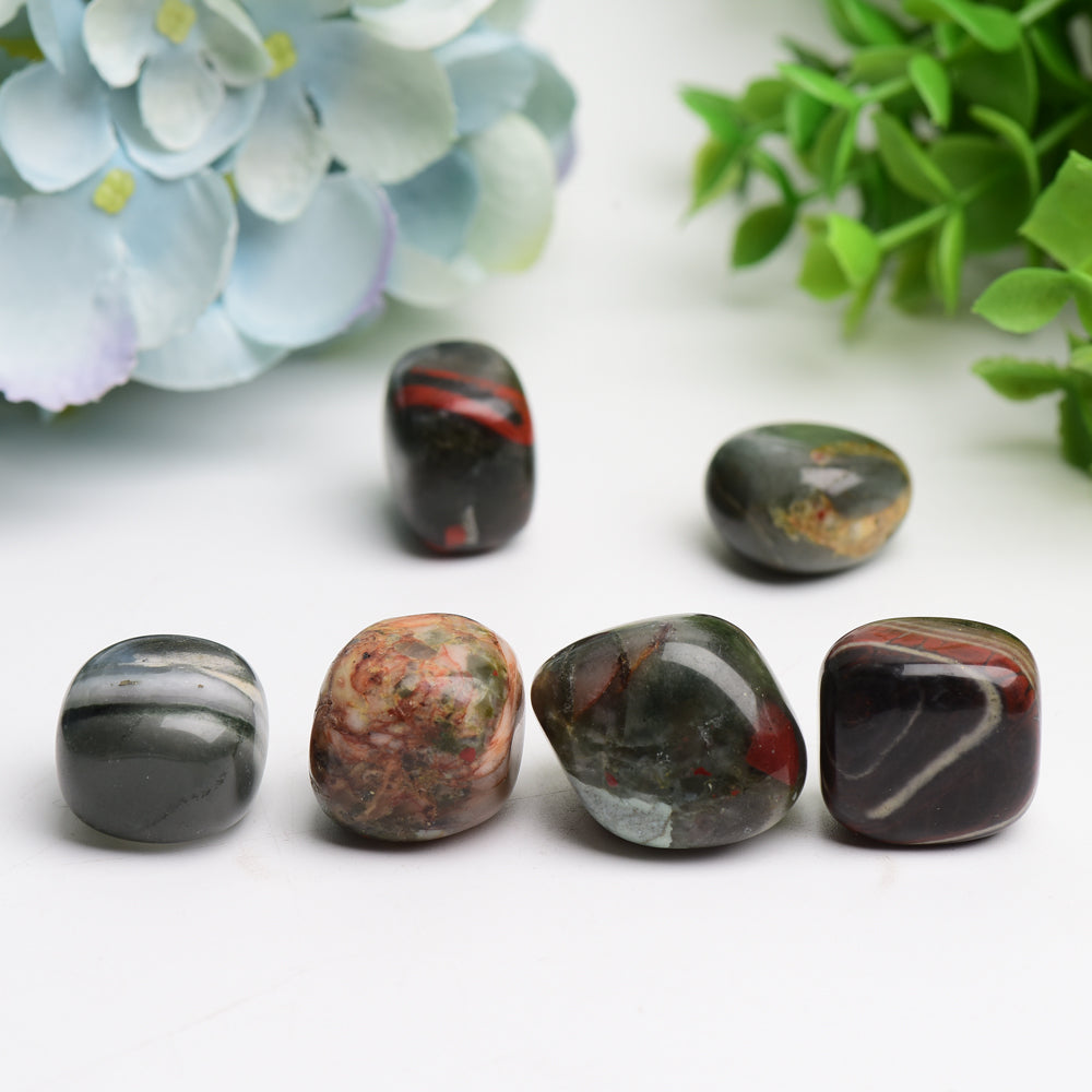 Blood Stone Crystal Tumble Bulk Wholesale