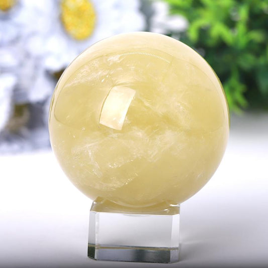 2.0"-4.5" Citrine Sphere Best Crystal Wholesalers