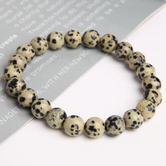 8mm Dalmatian Crystal Bracelet Best Crystal Wholesalers