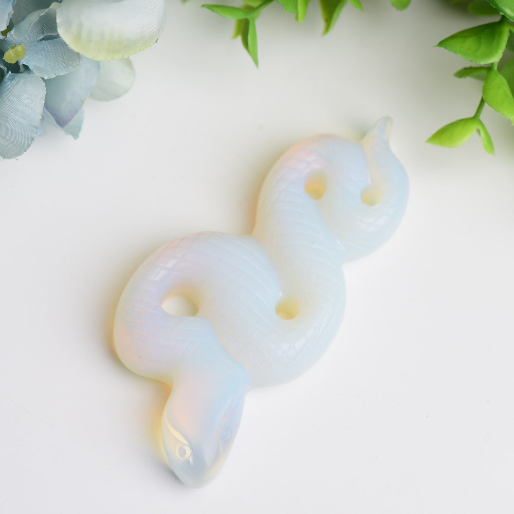 4.0" Snake Crystal Carving Animal Bulk Best Crystal Wholesalers