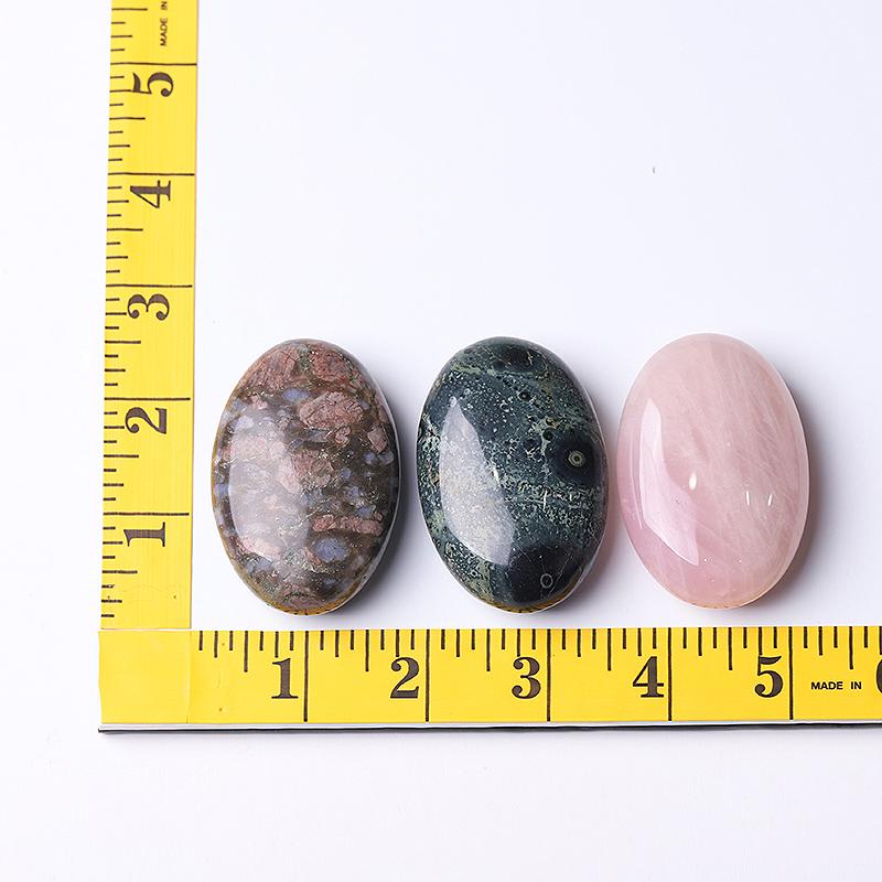 1.5*2.3" Crystal bulk tumbled stone Palm stones Best Crystal Wholesalers