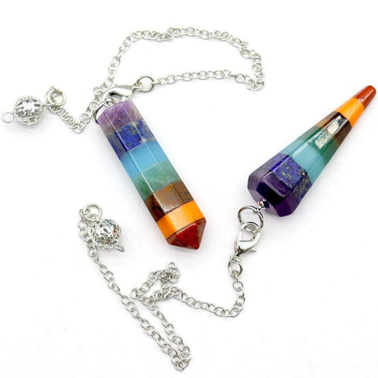 7 Chakra Energy Healing Crystal Pendulum Best Crystal Wholesalers