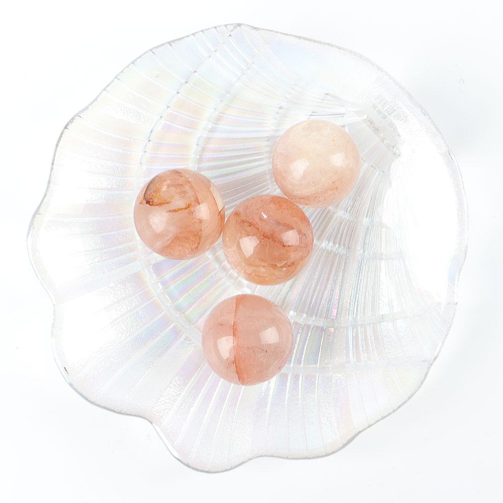 1 "Fire Quartz Crystal Sphere Best Crystal Wholesalers