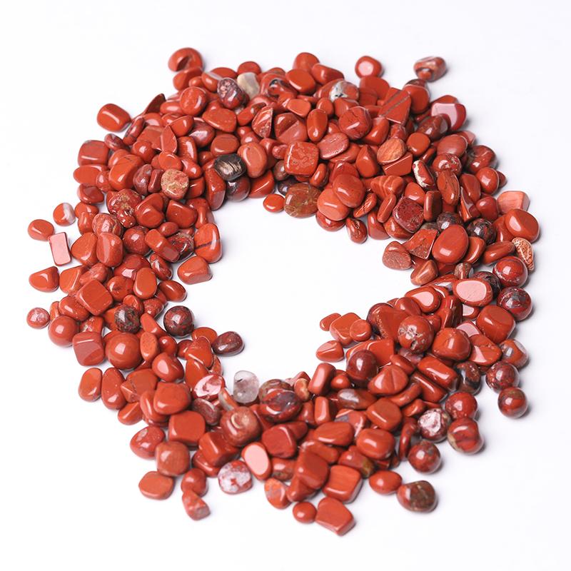 0.1kg 5-7mm Red Jasper Chips for Healing Crystal Chips Best Crystal Wholesalers