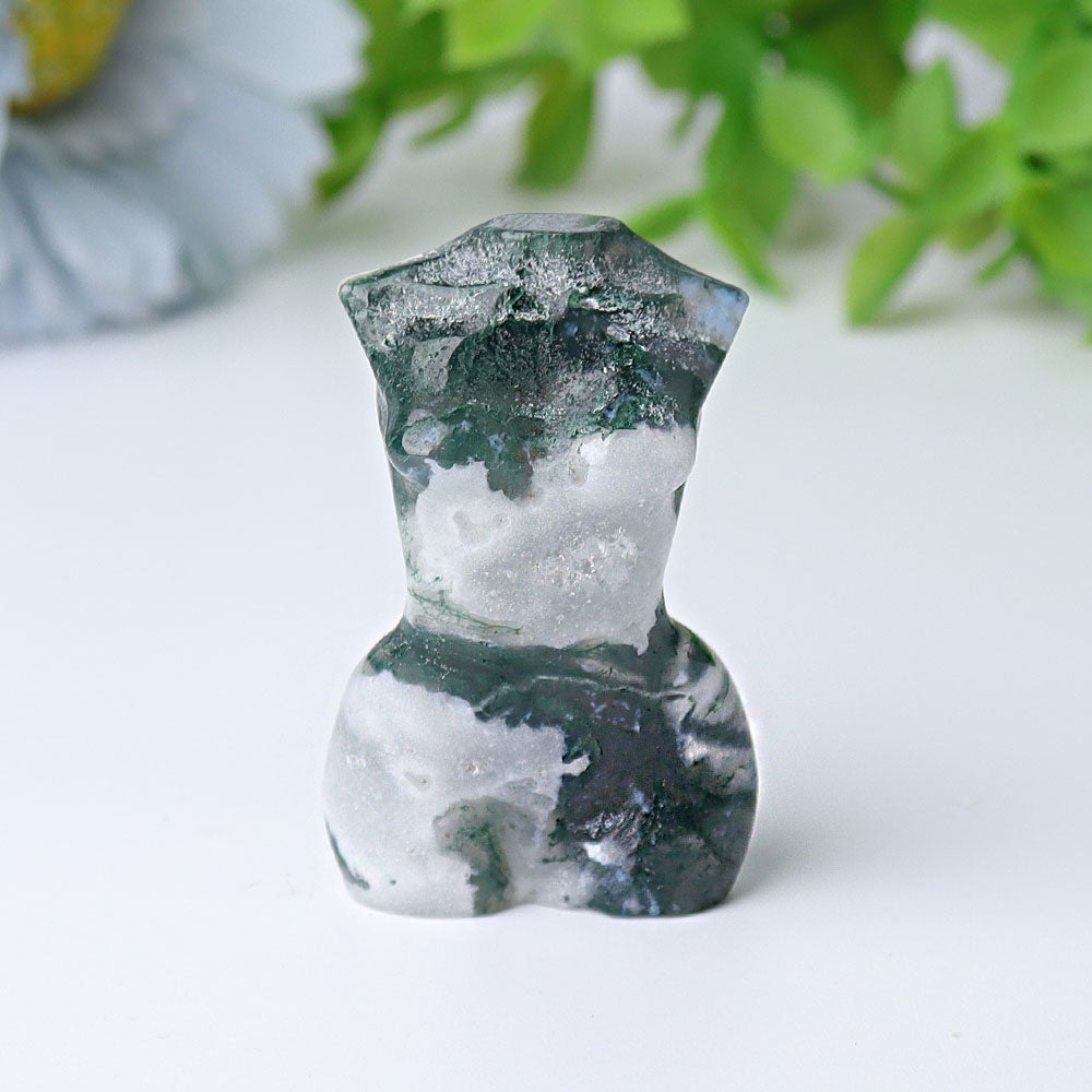1.9" Woman Model Body Crystal Carvings Best Crystal Wholesalers