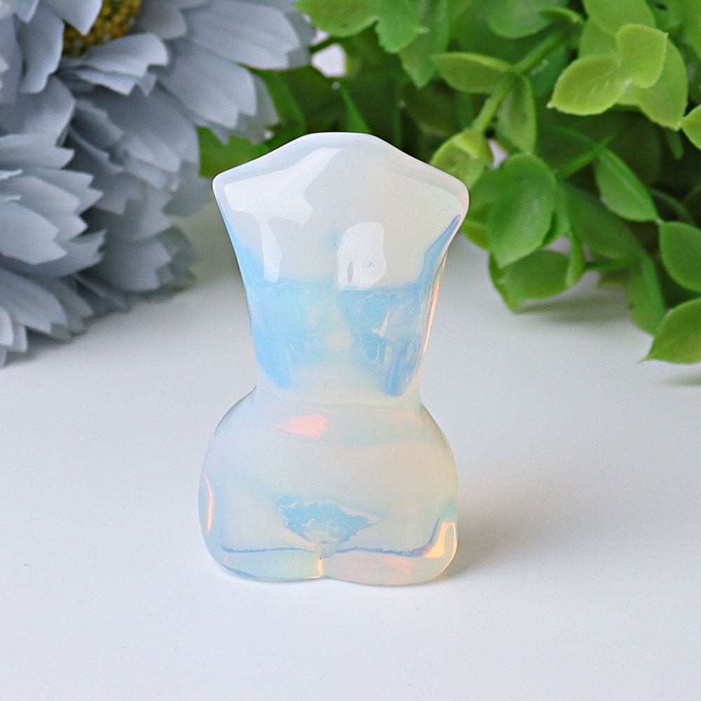 1.9" Woman Model Body Crystal Carvings Best Crystal Wholesalers