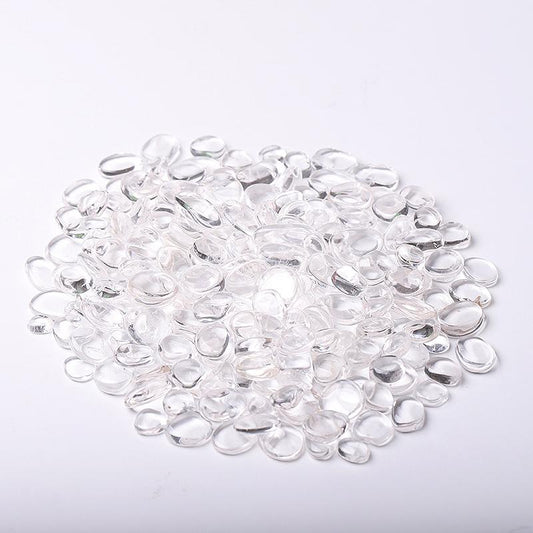 0.1kg 15mm-20mm High Quality Clear Quartz bulk tumbled stone for Healing Best Crystal Wholesalers