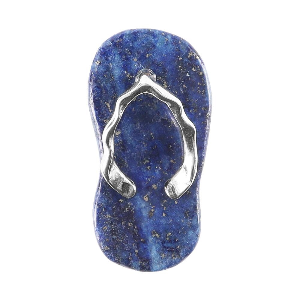Natural High Quality Mini Crystal Slippers Flip Flops Shape Crystal Pendant
