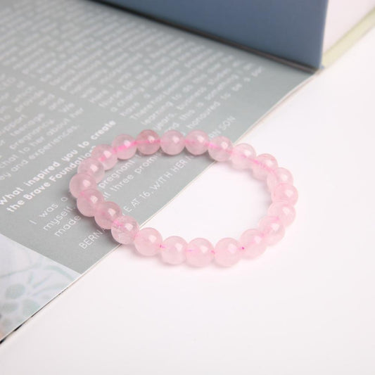 8mm Rose Quartz Crystal Bracelet Best Crystal Wholesalers